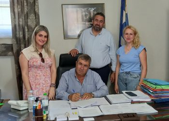 Σύμβαση για την Δ. Ε. Γόμφων υπέγραψε ο Μαράβας
