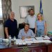 Υπογραφή σύμβασης νέου έργου από τον Δήμαρχο Πύλης