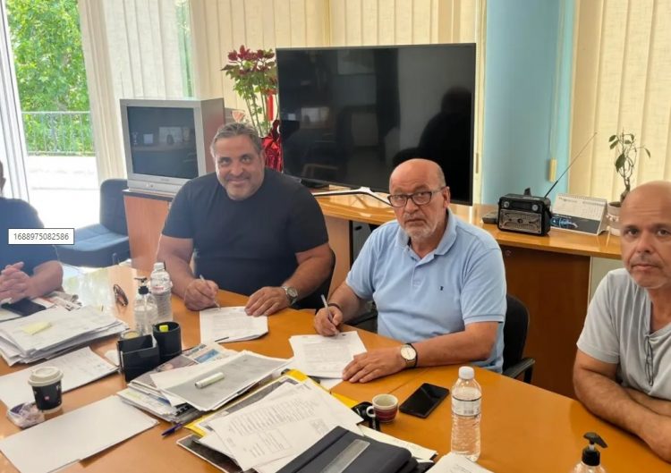 Υπογραφή σύμβασης έργου «Ασφαλτόστρωση Ορεινής αγροτικής οδοποιίας Δήμου Φαρκαδόνας»