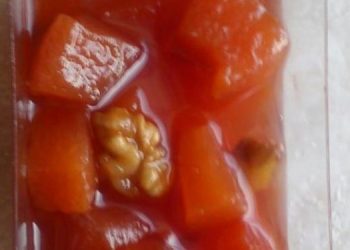 Γλυκό του κουταλιού κυδώνι (κόκκινο)