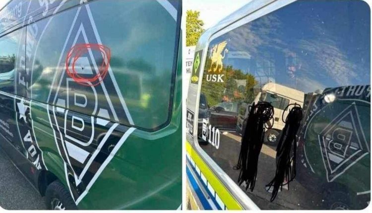Γερμανία: Αστυνομικός πυροβόλησε λεωφορείο φιλάθλων της Γκλάντμπαχ (pics)