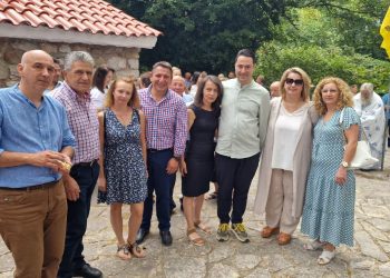 Στο “Ράχοβο” για τον εορτασμό του Αγίου Ιωάννη του Προδρόμου συνεργάτες του Θ. Χήρα