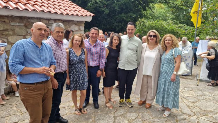 Στο “Ράχοβο” για τον εορτασμό του Αγίου Ιωάννη του Προδρόμου συνεργάτες του Θ. Χήρα