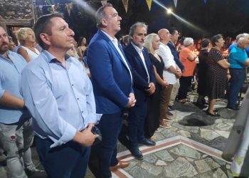 Στον Μέγα Εσπερινό στο Βαλομάνδρι ο Θ. Χήρας για τον εορτασμό του Αγίου Φανουρίου