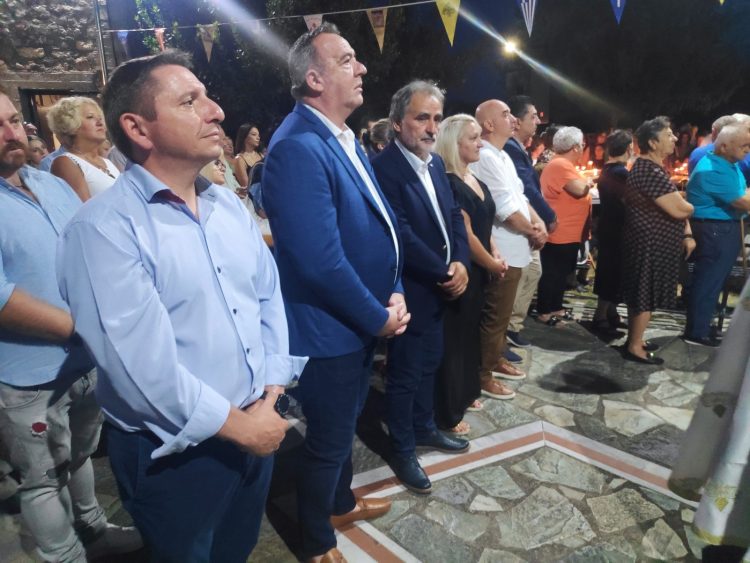 Στον Μέγα Εσπερινό στο Βαλομάνδρι ο Θ. Χήρας για τον εορτασμό του Αγίου Φανουρίου