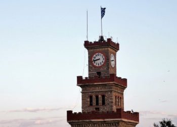 Το Μπλε Φεγγάρι του Αυγούστου από το Ρολόι του Φρουρίου