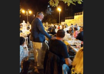 Στο 6⁰ Αντάμωμα Καλογηρωτών, ο Θοδωρής Χήρας με συνεργάτες του