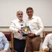 Ο Υπουργός Αγροτικής Ανάπτυξης Λευτέρης Αυγενάκης σε συνάντηση με εκπροσώπους αγροτικών φορέων στο Επιμελητήριο Τρικάλων