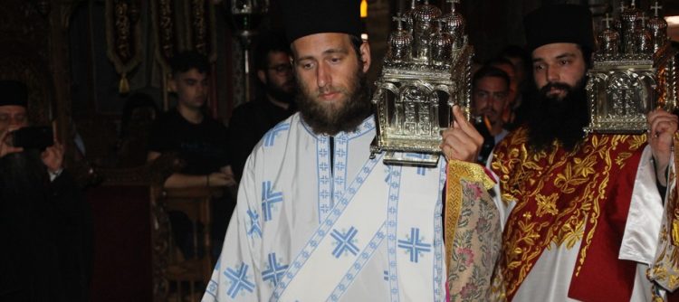 Τελέστηκε ο Μέγας Πανηγυρικός Εσπερινός στη Μονή Μεταμορφώσεως του Σωτήρος Μετεώρων