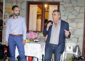 Στο Παχτούρι για τη «γιορτή πίτας» ο Κώστας Μαράβας