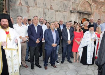 Η Απόδοσις της Κοιμήσεως της Θεοτόκου στην Πόρτα Παναγιά