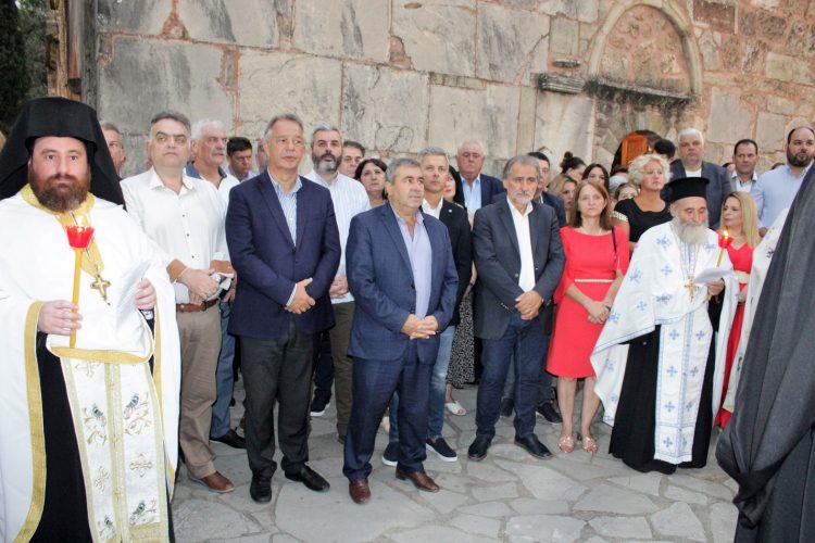 Η Απόδοσις της Κοιμήσεως της Θεοτόκου στην Πόρτα Παναγιά