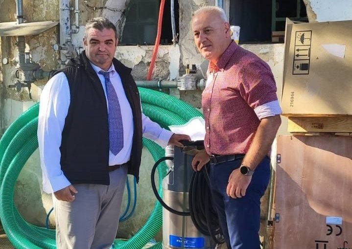 Η Συνεταιριστική Τράπεζα Θεσσαλίας παρέδωσε 4 αντλίες επαγγελματικές χρήσης