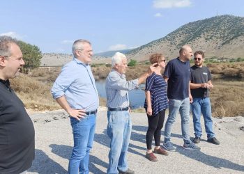 Περιοδεία του Ευρωβουλευτή του ΚΚΕ Κώστα Παπαδάκη στη Φαρκαδόνα