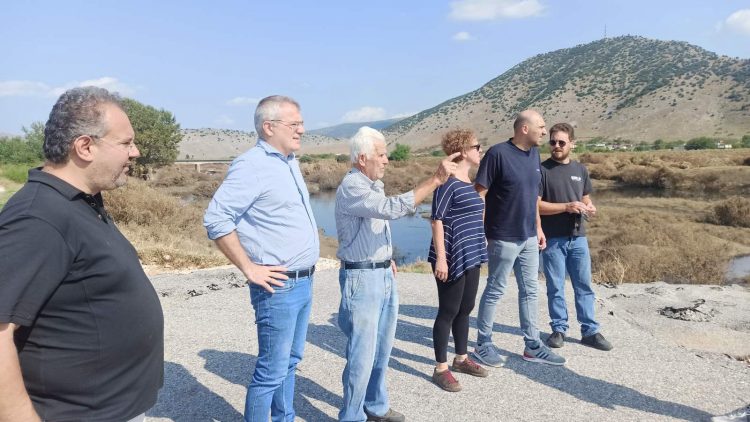 Περιοδεία του Ευρωβουλευτή του ΚΚΕ Κώστα Παπαδάκη στη Φαρκαδόνα