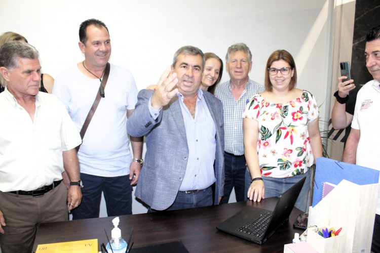 Ενθουσιασμένος ο Κώστας Μαράβας από τη μαζική συμμετοχή στο συνδυασμό
