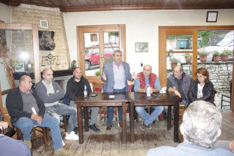 Προεκλογική εξόρμηση Μαράβα στις Τοπικές Κοινότητες Πύρρας –Νεραϊδοχωρίου- Περτουλίου