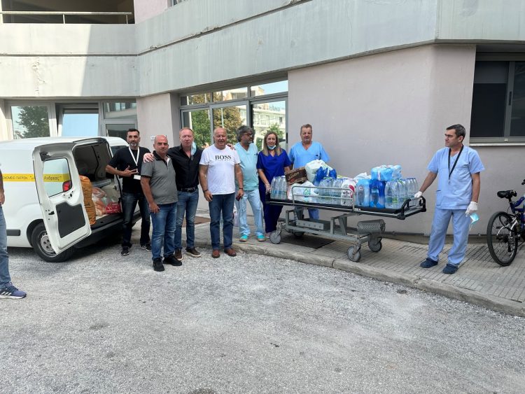 Αλληλεγγύη από το Γενικό Νοσοκομείο Πατρών « ΑΓΙΟΣ ΑΝΔΡΕΑΣ »