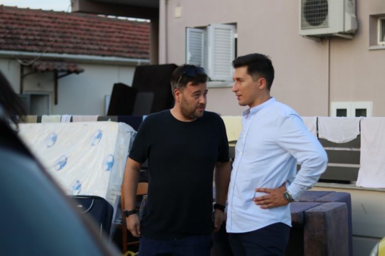 Παύλος Χρηστίδης και Γιώργος Ηλιάδης σε πληγείσες περιοχές των Τρικάλων