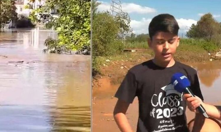Κακοκαιρία Daniel – Λάρισα – Μαρτυρία νεαρού: «Εύχομαι οι φίλοι μου να είναι καλά»