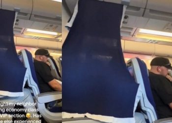 Επιβάτης βρήκε τον τρόπο να μετατρέψεις μια οικονομική θέση σε VIP χωρίς να μετακινηθεί