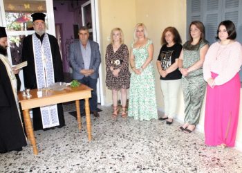 Ο Δήμαρχος Πύλης στον Αγιασμό του Παιδικού Σταθμού Πύλης