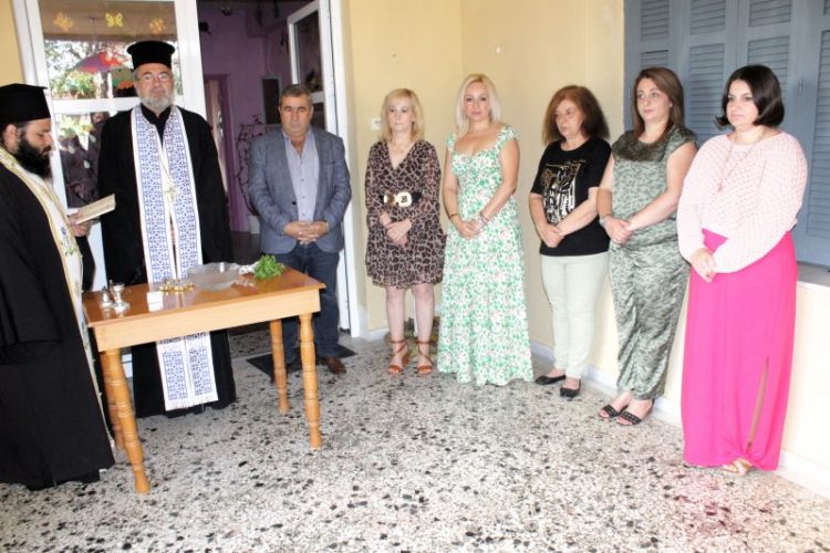 Ο Δήμαρχος Πύλης στον Αγιασμό του Παιδικού Σταθμού Πύλης
