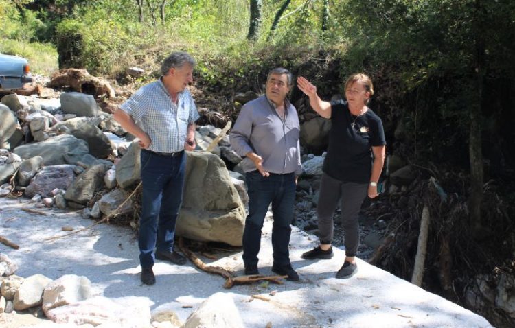 Στις πληγείσες περιοχές του ορεινού όγκου ο Δήμαρχος Πύλης