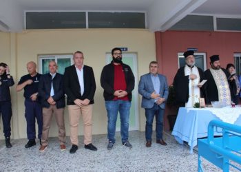 Στους Αγιασμούς για τη νέα σχολική χρονιά ο Δήμαρχος Πύλης
