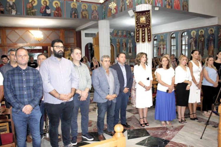 Στον Εσπερινό του Αγίου Ευσταθίου ο Δήμαρχος Πύλης