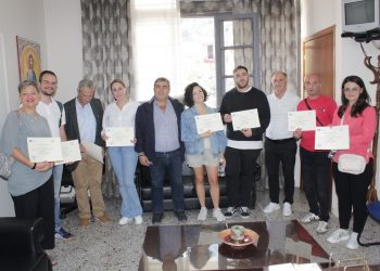 Πρώτη δια ζώσης συνάντηση των εταίρων του προγράμματος «Λαϊκή Τέχνη και Πολιτισμός- Προσφέροντας εκπαιδευτικές ευκαιρίες στους νέους» στο Δήμο Πύλης