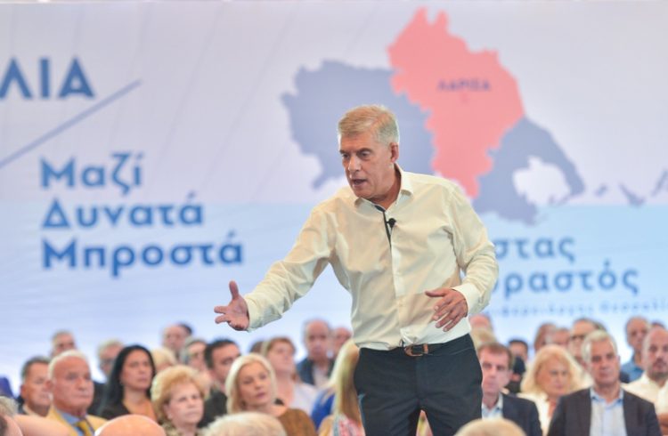Κώστας Αγοραστός στη Λάρισα:  Όλα από την αρχή, καλύτερα. Μαζί μπορούμε. Δώστε  δύναμη  στη δύναμή σας για να περάσουμε όλοι μαζί, δυνατά, μπροστά στην επόμενη μέρα για τους ανθρώπους της  Θεσσαλίας