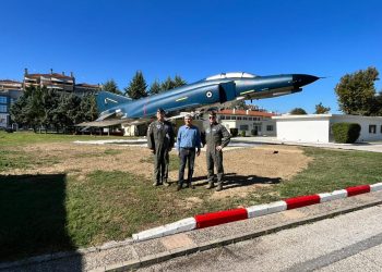 Στο Αρχηγείο Τακτικής Αεροπορίας ο Περιφερειάρχης Κ. Αγοραστός