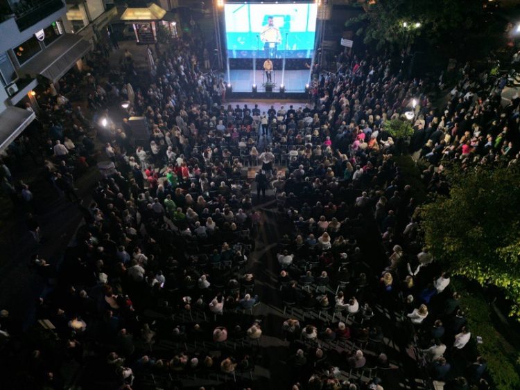 Μίλησε η Καλαμπάκα-Μεγαλειώδης συγκέντρωση του Λευτέρη Αβραμόπουλου