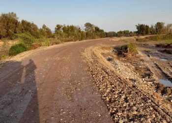 Αποκατάσταση και ενίσχυση των αναχωμάτων και στη Φωτάδα