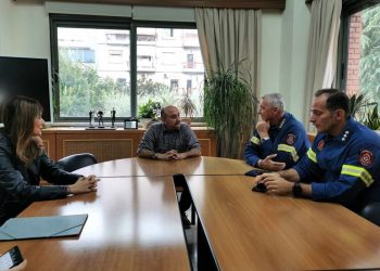 Συνεργασία Σακκά – Διοικητή Πυροσβεστικών Υπηρεσιών Ν. Τρικάλων
