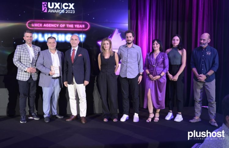 UX | CX Awards 2023: Η Τρικαλινή Plushost Agency of The Year-Κορυφαία εταιρεία της χρονιάς στην εμπειρία Πελατών και Χρηστών