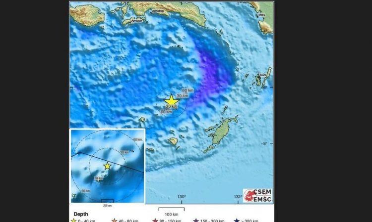 Ισχυρός σεισμός 6,9 Ρίχτερ στην Ινδονησία