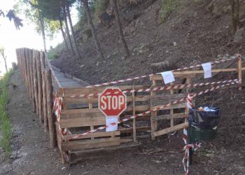 Κλειστή η περιπατητική διαδρομή πέριξ του Φρουρίου λόγω επισκευών