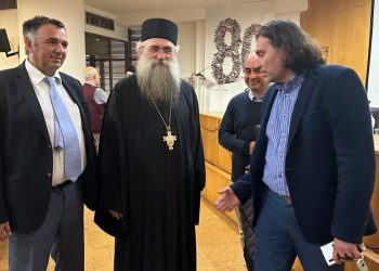 Το Σωματείο Ιεροψαλτών Τρικάλων στην παρουσίαση του βιβλίου ” H οικοδόμηση του καθολικού της Ιεράς Μονής Εσφιγμένου”