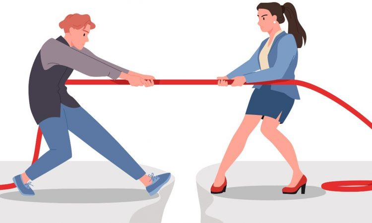 Αυτά τα ζώδια σε έναν καβγά τραβάνε το σχοινί μέχρι να σπάσει