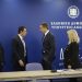 Τον Πρωθυπουργό Κυριάκο Μητσοτάκη υποδέχθηκε στο Υπουργείο Ανάπτυξης ο Κώστας Σκρέκας
