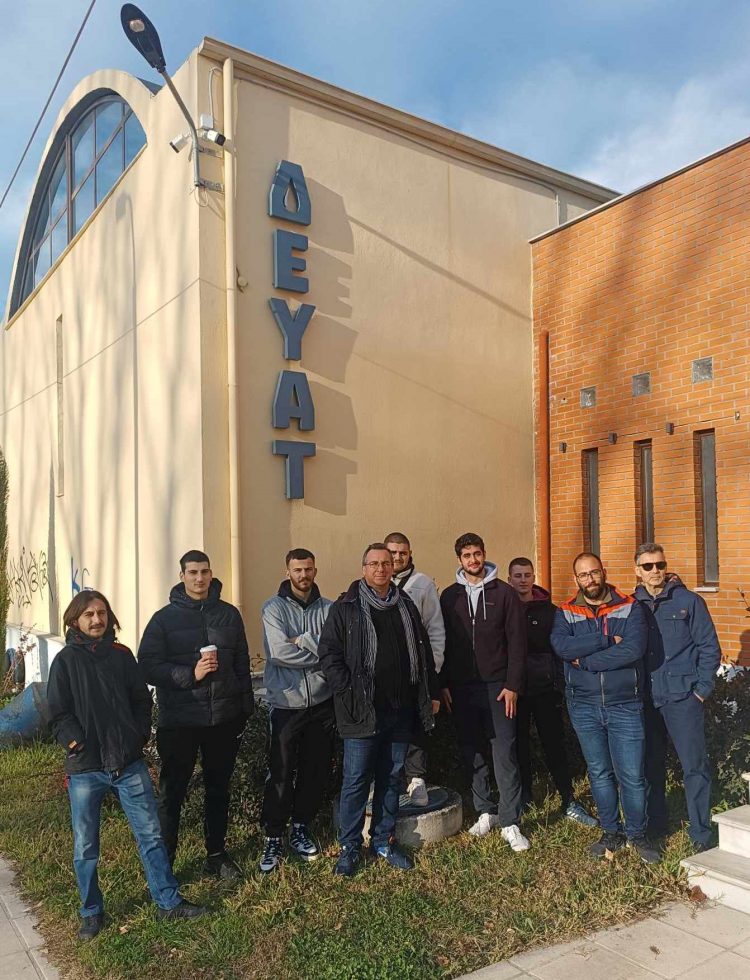 Εκπαιδευτική επίσκεψη στο αντλιοστάσιο από την ειδικότητα ηλεκτρολόγων του ΔΙΕΚ Τρικάλων