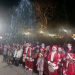 Φωταγωγήθηκε το Χριστουγεννιάτικο δένδρο στην Πύλη