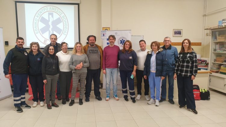 Σεμινάριο ΚΑΡΠΑ σε εκπαιδευτικούς του Εσπερινού Γυμνασίου και Λυκειακές Τάξεις