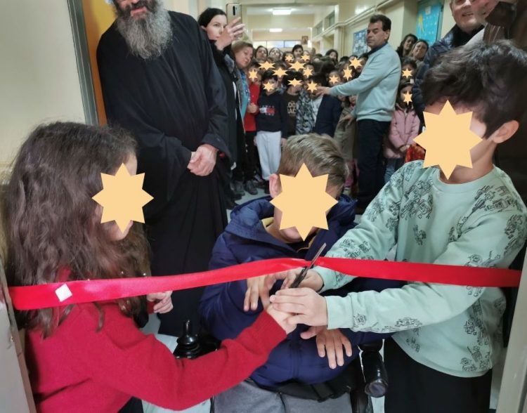 Ιατρείο – Χριστουγεννιάτικο δώρο στο 35ο Δημοτικό Σχολείο Τρικάλων