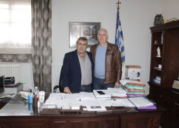 Στον Δήμαρχο Πύλης  ο Δ/ντής της Α΄Βαθμιας Εκπαίδευσης
