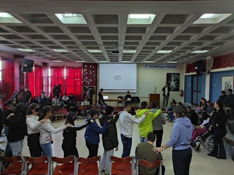 Εορτασμός της παγκόσμιας ημέρας ατόμων με αναπηρία στο 7ο Πειραματικό Γυμνάσιο