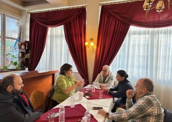 Συνάντηση εργασίας της Βουλευτή Μαρίνας Κοντοτόλη με το ΔΣ της Ένωσης Ξενοδόχων Τρικάλων
