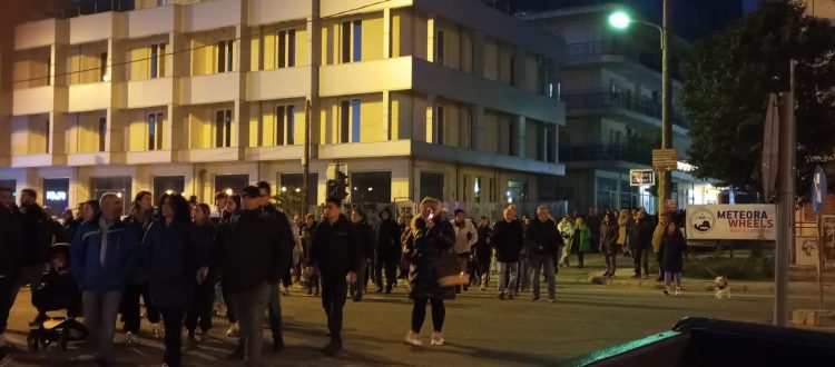 Καλαμπάκα: Κανείς δεν ξεχνά… Συγκέντρωση συμπαράστασης στις οικογένειες των 57 θυμάτων των Τεμπών